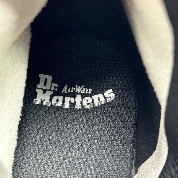 Dr. Martens Pascal White Metallic Rainbow Glitter Lace Up Kids Boots Size 3 - Picture 13 of 15